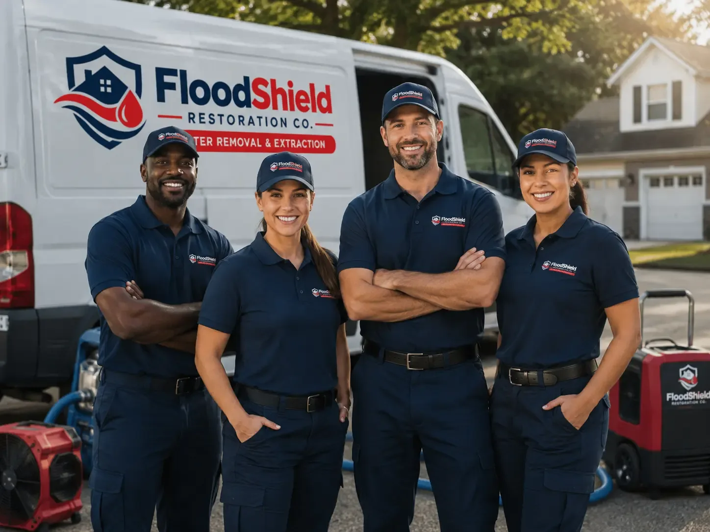 Flood Damage Restoration company in Mosherville, MI