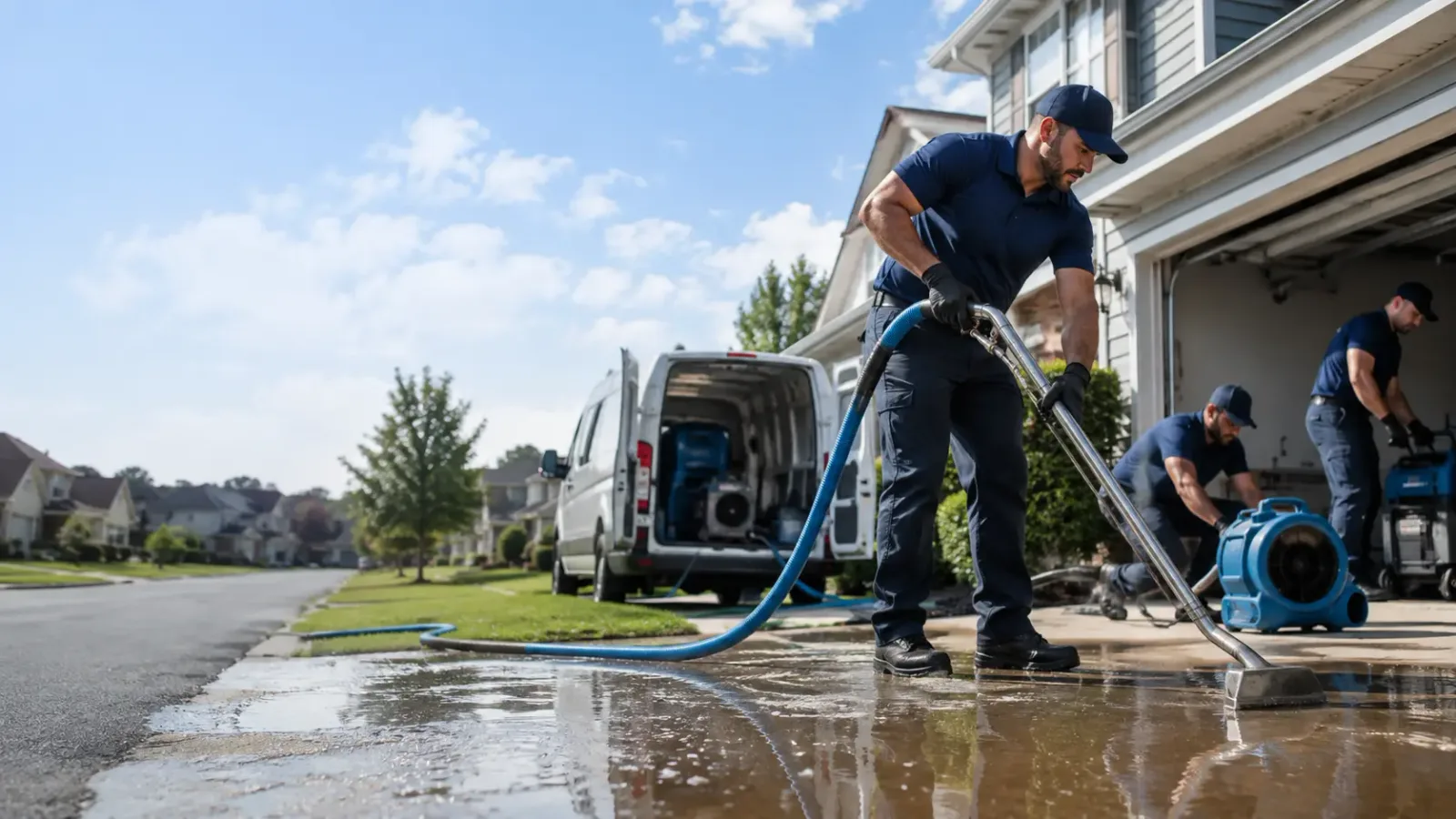 Flood Damage Restoration in Mosherville, MI